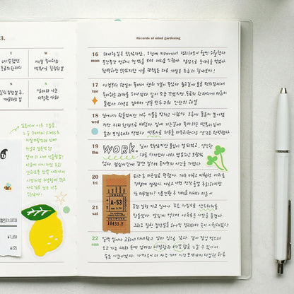 2026 B6 Slim Weekly Planner