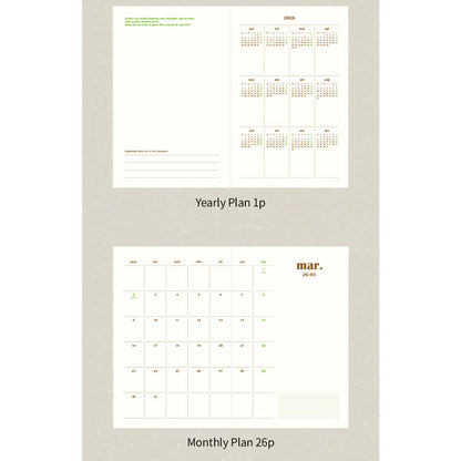2026 B6 Slim Weekly Planner