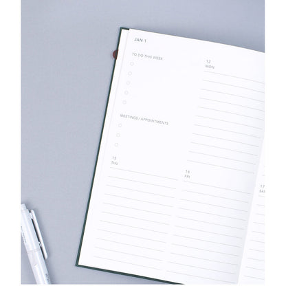 2026 B6 Slim Planner Hardcover