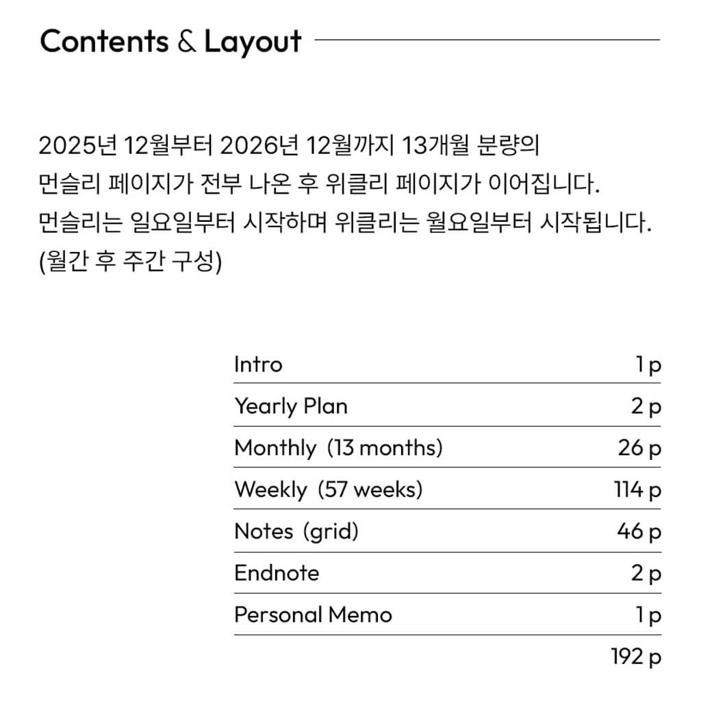 2026 B6 Weekly Journal